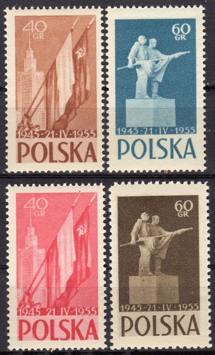 Polonia 1955 fischer 769 - polonia,
