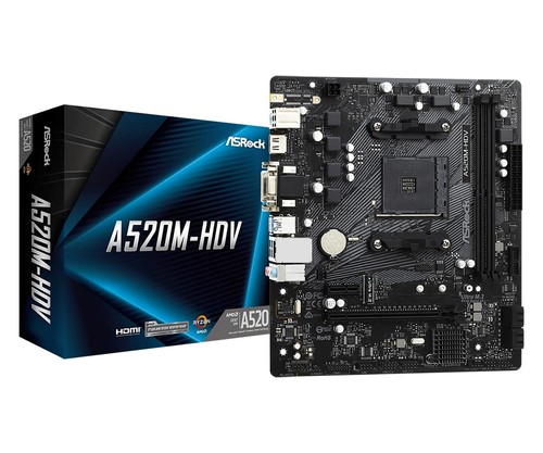 Asrock a520m hdv - asrock, madre
