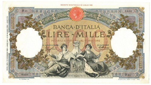 1000 lire capranesi - 1000,