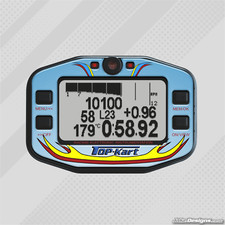 ADESIVO GEL STILE TOP-KART PER MYCHRON 4 - KART