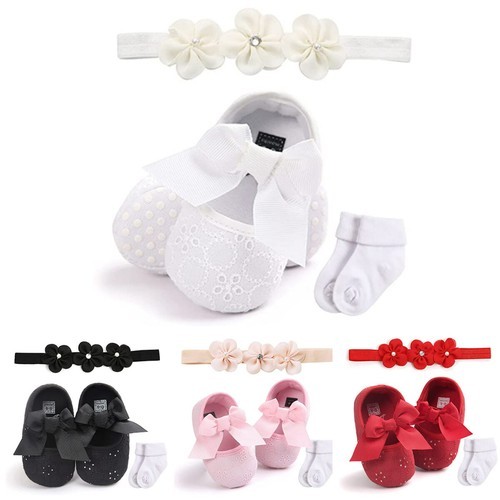 Set pezzi scarpe battesimo - 3,