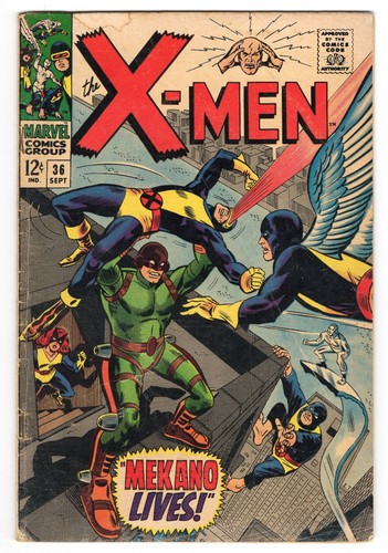 Men 1967 marvel comics vg - 36,