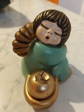 Thun Angelo portacandela Bettina Verde Azzurro  Fuori Produzione - ottimo 