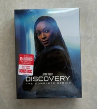 Star Trek: Discovery: la serie completa stagioni 1-5 (DVD, 2024, set 21 dischi)