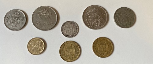 Lotto monete spagna spagnole - lotto,