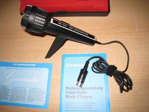 Microfono sennheiser 400 - microfono, md