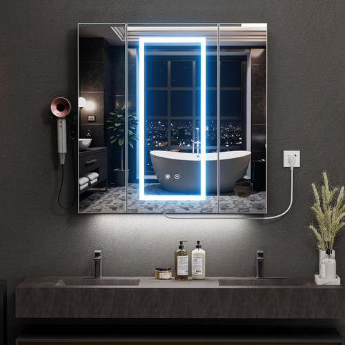 Specchio bagno contenitore con - contenitore,