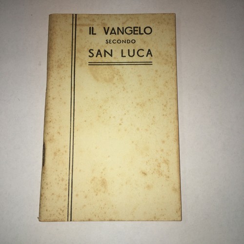 Vangelo secondo luca - s.,