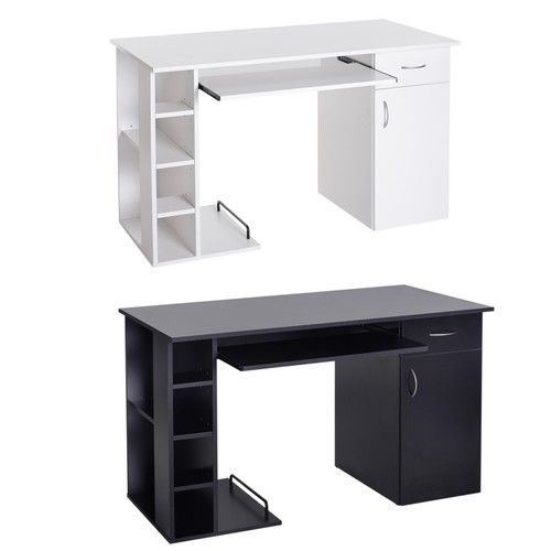 Homcom scrivania porta - scrivania,