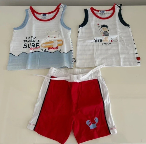Chicco completo mare canotte - mare,