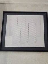 BONALUMI Bianco Pezzo Unico Archiviato Carta estroflessa e tempera vinilica 