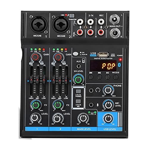 Mini mixer portatile canali - mixer, 4