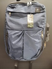 Zaino in nylon con etichetta