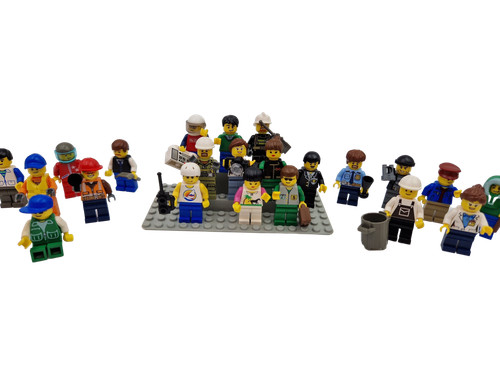 Lego minifigure city - 10,