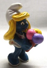 93-PUFFI-PUFFETTA CON GELATO-2.0190-HONG KONG © 1984 PEYO SCHLEICH Ⓢ-USATO