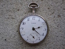 OROLOGIO DA TASCA TABOR REMONTOIR FUNZIONANTE CASSA ARGENTO CIPOLLA TASCHINO