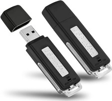 MICRO REGISTRATORE AUDIO VOCALE 8 GB SPY SPIA MINI AMBIENTALE USB