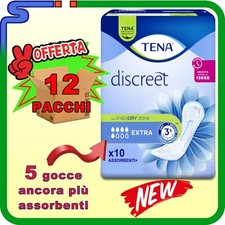12 TENA LADY EXTRA DISCREET ASSORBENTI SCORTA DA 120 PEZZI SISTEMA ODOUR CONTROL