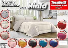 Trapunta Piumone Invernale Charro Letto Singolo Matrimoniale In Tinta Unita