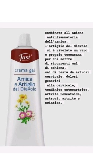 Crema arnica 100 just - 100,