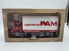 DIE CAST 1/43 " OM 150 SUPERMERCATO PAM - 1967 " CAMION DEAGOSTINI