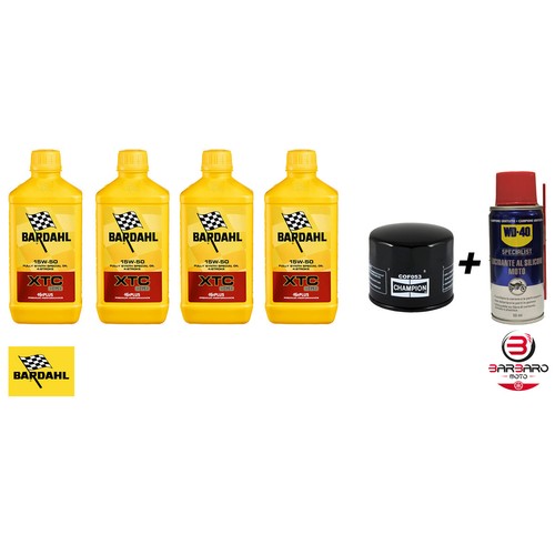 Kit tagliando bardahl 15w50 - kit,