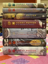 Harry Potter Libri Saga Completa-Prima Traduzione - Copertina Rigida Salani