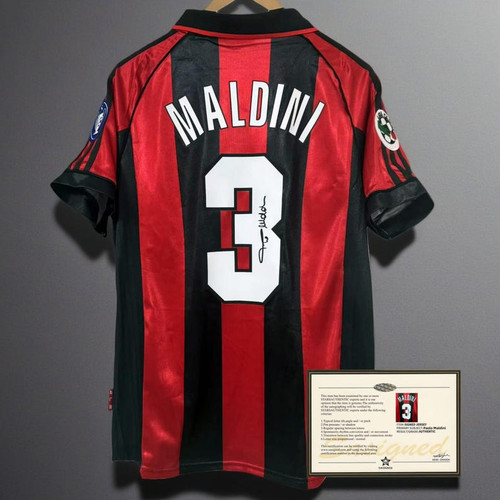 Maglia paolo maldini firmata - paolo,