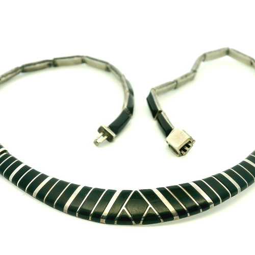 Collana vintage messico onice - vintage,