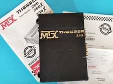 AMPLIFICATORE AUTO MTX THUNDER 250 con manuale 