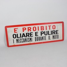 TARGA INSEGNA INDUSTRIALE