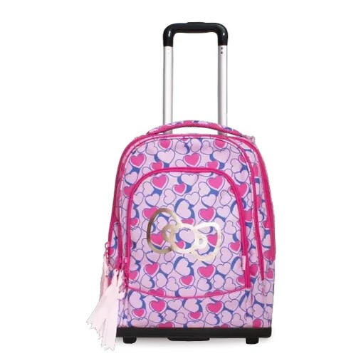 Trolley scuola tintaunita - trolley,