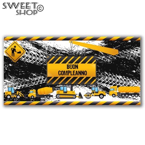 Striscione banner compleanno - striscione,