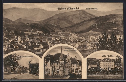 Cartolina steinen wiesental - /,