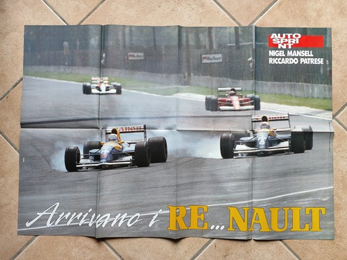 Poster arrivono nigel mansell - poster,