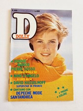 RIVISTA DOLLY 285-1984 +POSTER MANNOIA-PIERRE COSSO-RAFFAELLA CARRA-HASSELHOFF