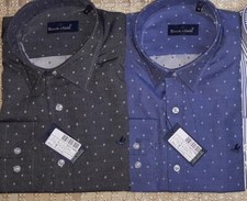 2 camice Brooksfield "M" in cotone 100% taglia Regular e Collo Francese