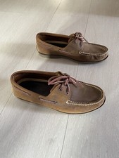 TIMBERLAND  SCARPA UOMO TIPO BARCA IN NABUK MARRONE GRIGIO TB 01001R 214