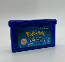 Pokemon Zaffiro Game Boy Italiano ITA nintendo FUNZIONANTE GBA advance