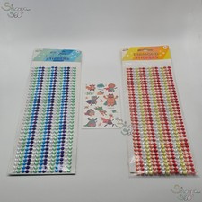 Set di Stickers Adesivi Diamond + Tatuaggi temporanei Super Hero decorazioni