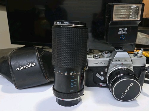 Minolta srt 202 fotocamera - minolta, srt-202