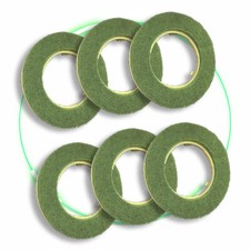 6x SPAZZOLE ABRASIVE PAD DI