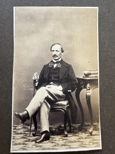 Foto cdv 1860 generale luigi - 1860,