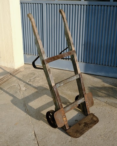 Carrello industriale vintage