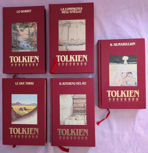 Cofanetto italiano tolkien - italiano, lo