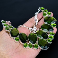 Peridot 925 sterling silver - peridot,
