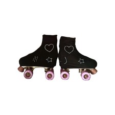 Copripattini Felpa Resistente pattinaggio   Con strass/ Brillantini