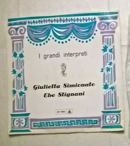Vinyl giulietta - lp,