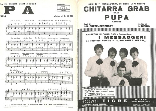 Spartito musicale chitarra - spartito,