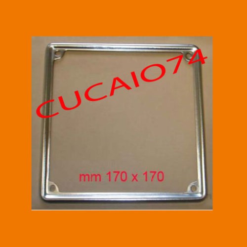 Cornice targa cromata vespa - cornice,
